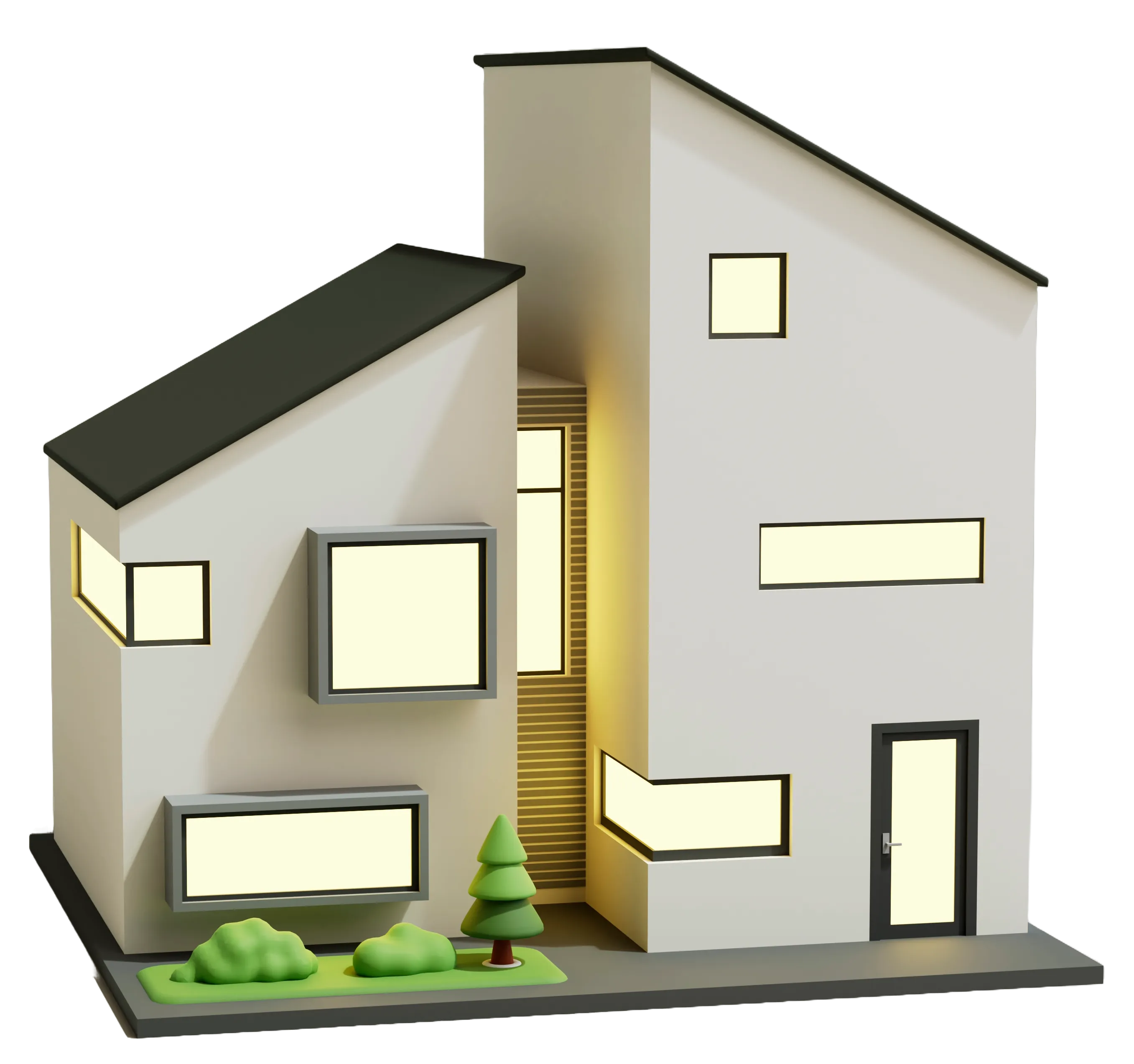 Property and real estate insurance illustration